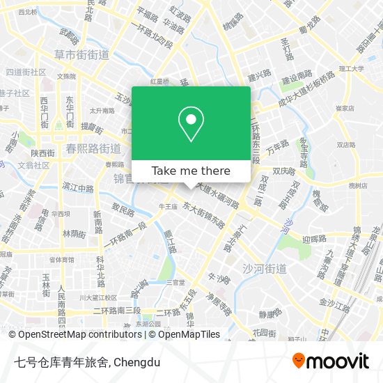 七号仓库青年旅舍 map