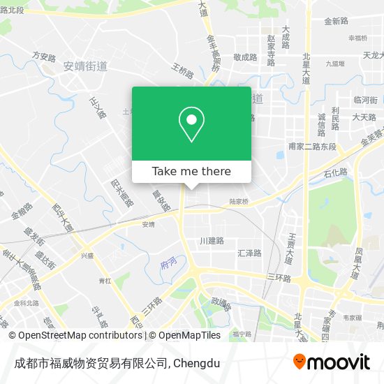 成都市福威物资贸易有限公司 map