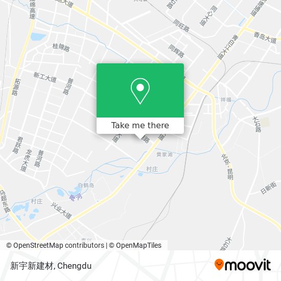 新宇新建材 map