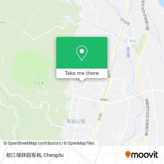 都江堰静园客栈 map