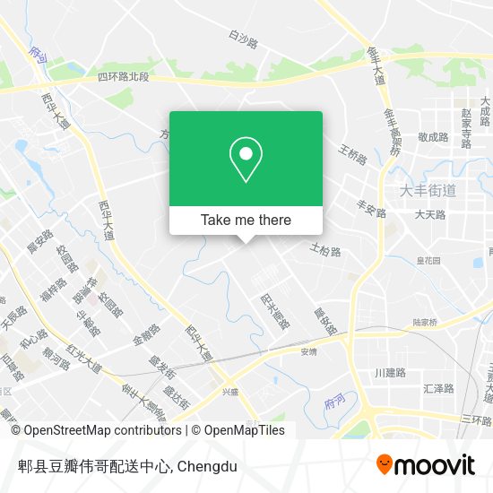 郫县豆瓣伟哥配送中心 map