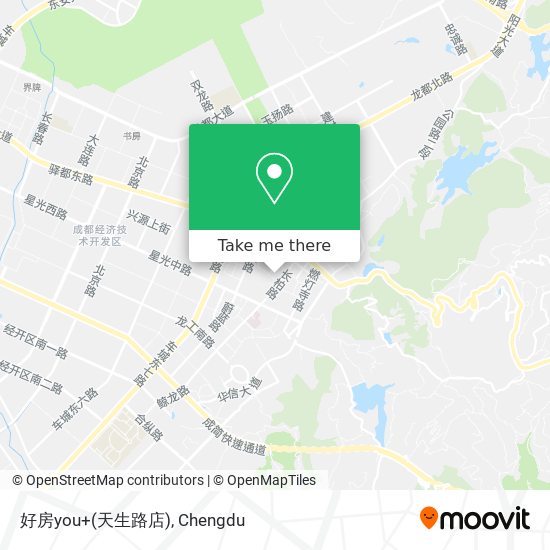 好房you+(天生路店) map