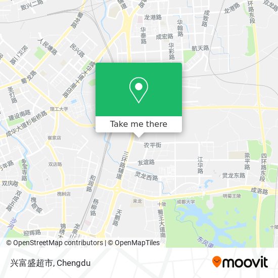 兴富盛超市 map