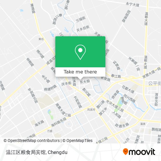 温江区粮食局宾馆 map