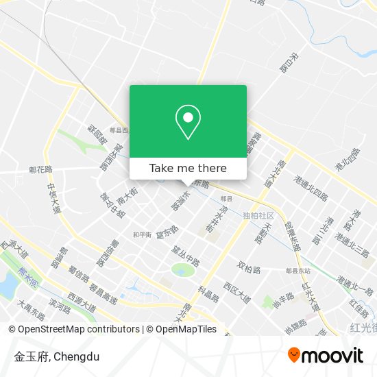 金玉府 map