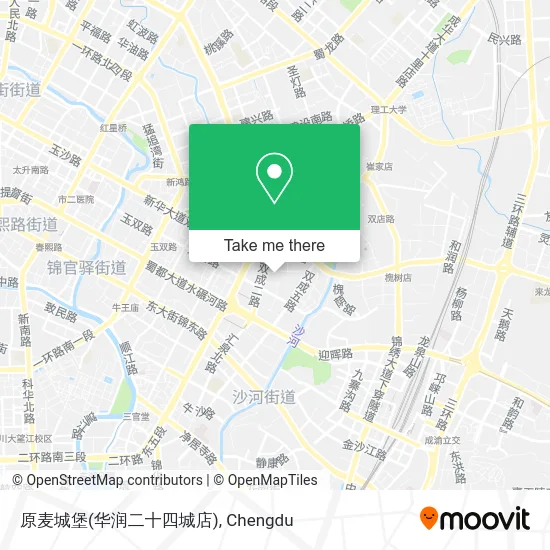 原麦城堡(华润二十四城店) map