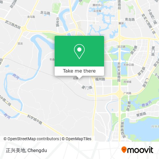 正兴美地 map