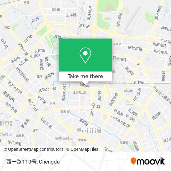 西一路110号 map