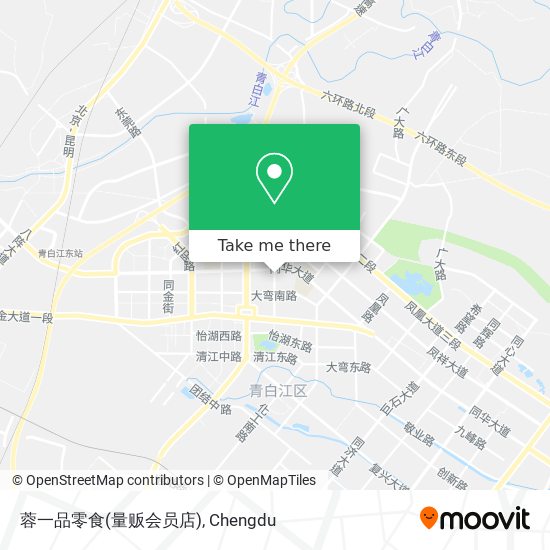 蓉一品零食(量贩会员店) map