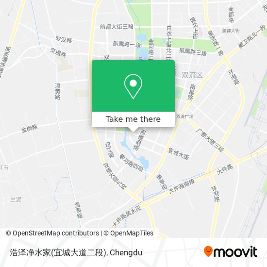 浩泽净水家(宜城大道二段) map