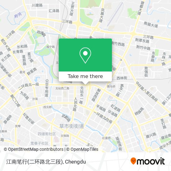 江南笔行(二环路北三段) map
