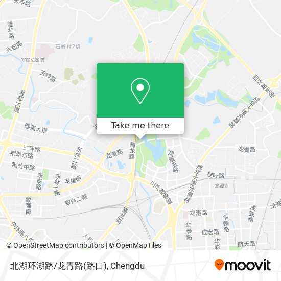 北湖环湖路/龙青路(路口) map