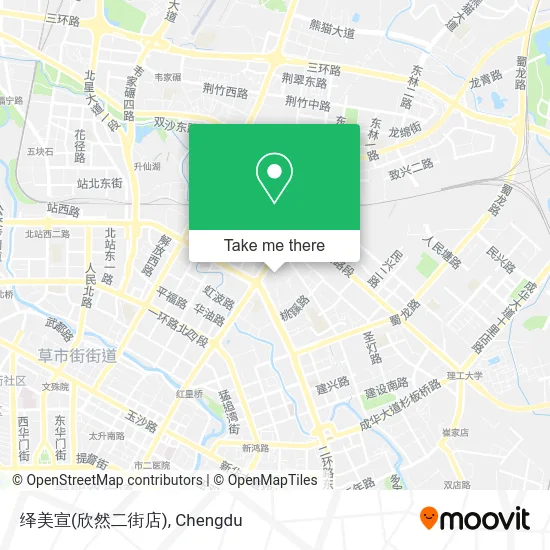 绎美宣(欣然二街店) map