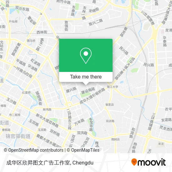 成华区欣昇图文广告工作室 map