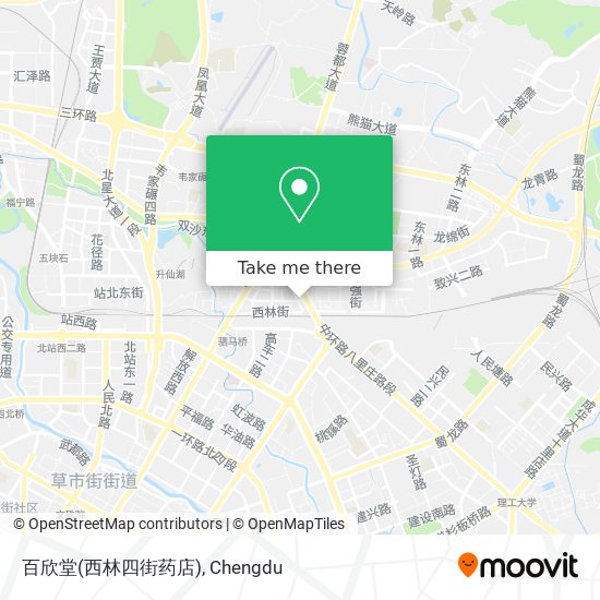 百欣堂(西林四街药店) map