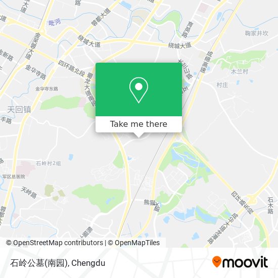 石岭公墓(南园) map