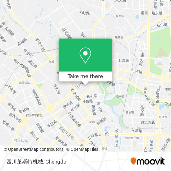 四川莱斯特机械 map