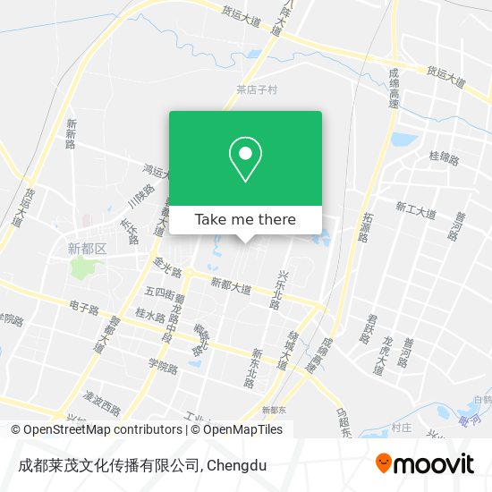 成都莱茂文化传播有限公司 map