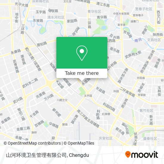 山河环境卫生管理有限公司 map
