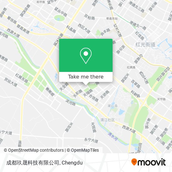 成都玖晟科技有限公司 map