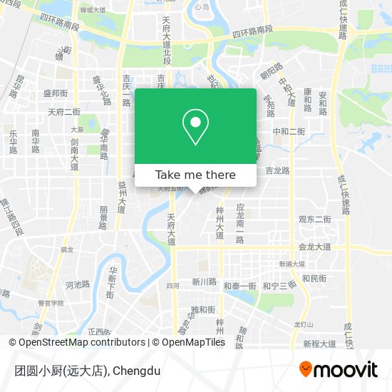 团圆小厨(远大店) map
