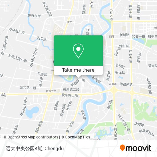 远大中央公园4期 map