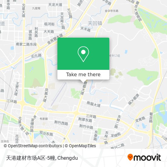 天港建材市场A区-5幢 map