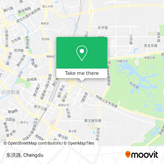 东洪路 map