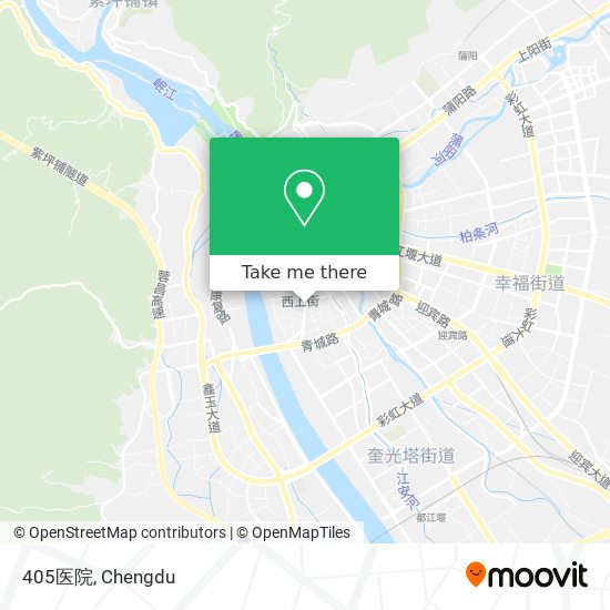 405医院 map