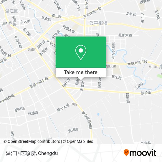 温江国艺诊所 map