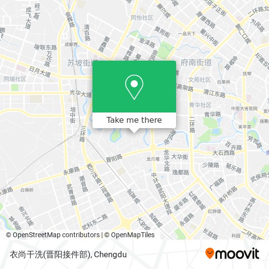 衣尚干洗(晋阳接件部) map