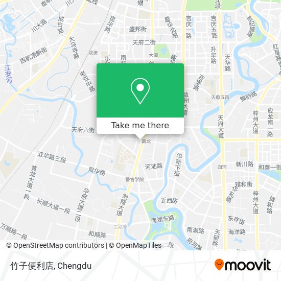 竹子便利店 map