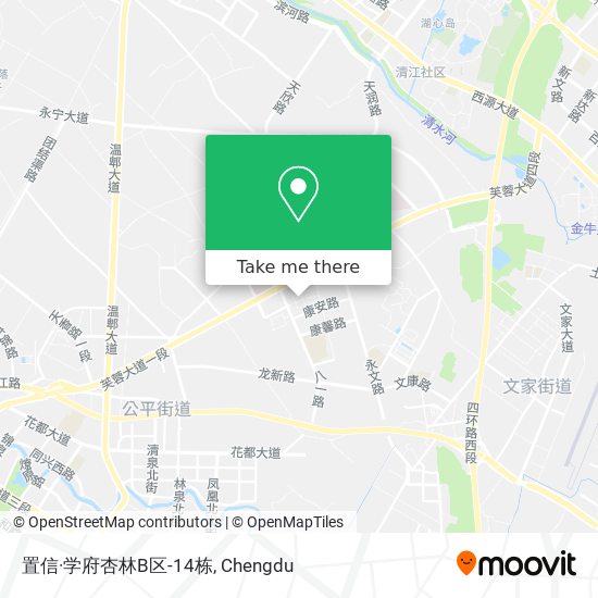 置信·学府杏林B区-14栋 map