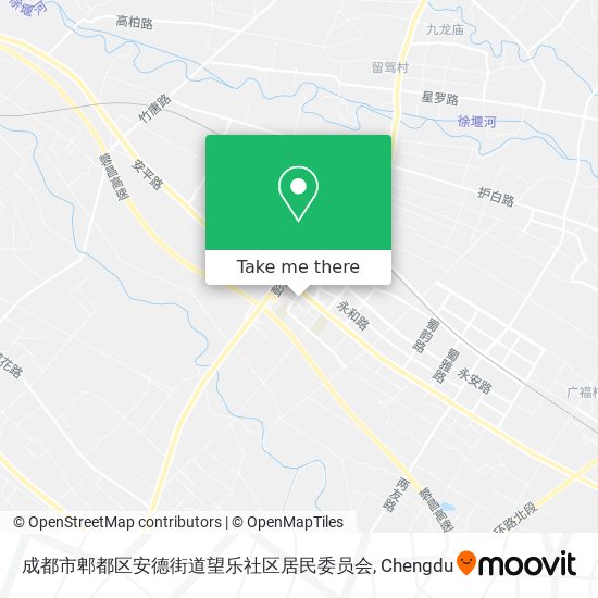 成都市郫都区安德街道望乐社区居民委员会 map