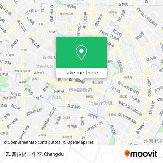 ZJ普拉提工作室 map
