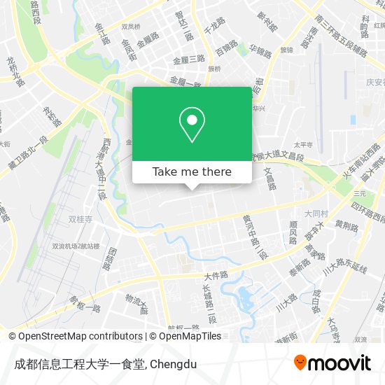 成都信息工程大学一食堂 map