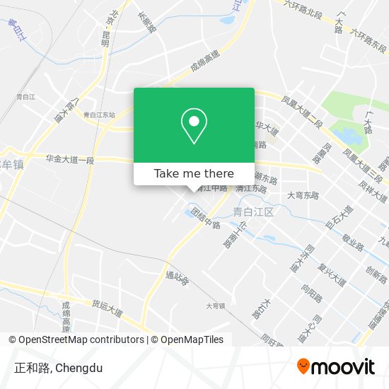 正和路 map