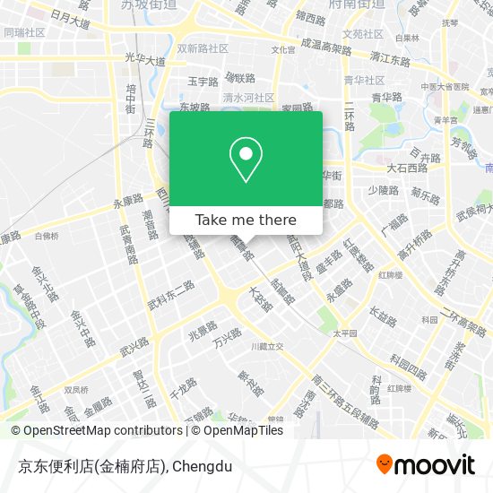 京东便利店(金楠府店) map