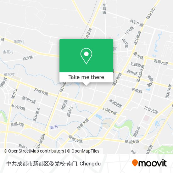中共成都市新都区委党校-南门 map