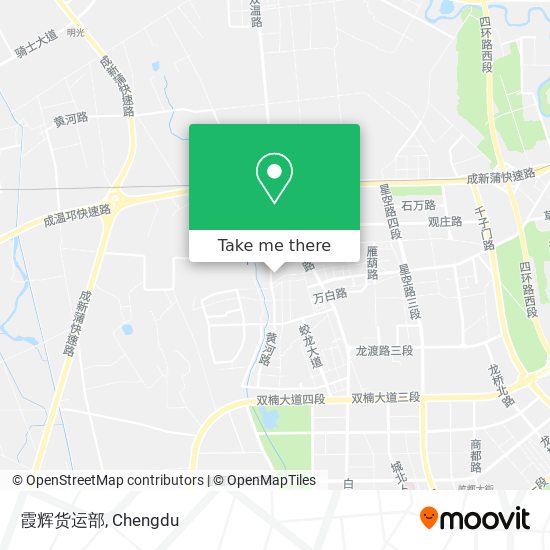 霞辉货运部 map