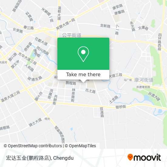 宏达五金(鹏程路店) map