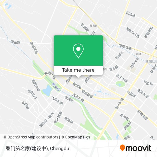 香门第名家(建设中) map
