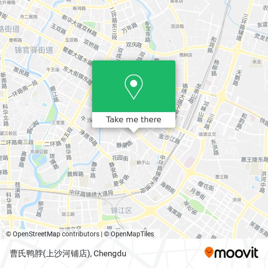 曹氏鸭脖(上沙河铺店) map