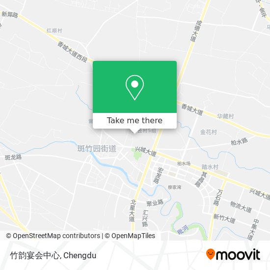 竹韵宴会中心 map