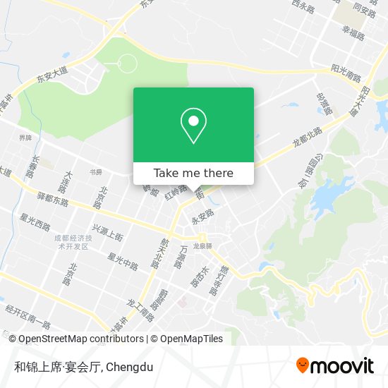 和锦上席·宴会厅 map