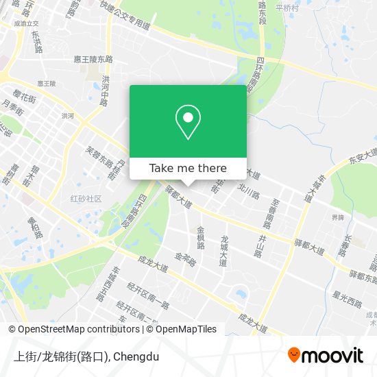 上街/龙锦街(路口) map