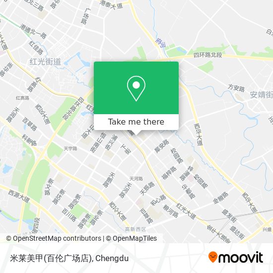 米莱美甲(百伦广场店) map