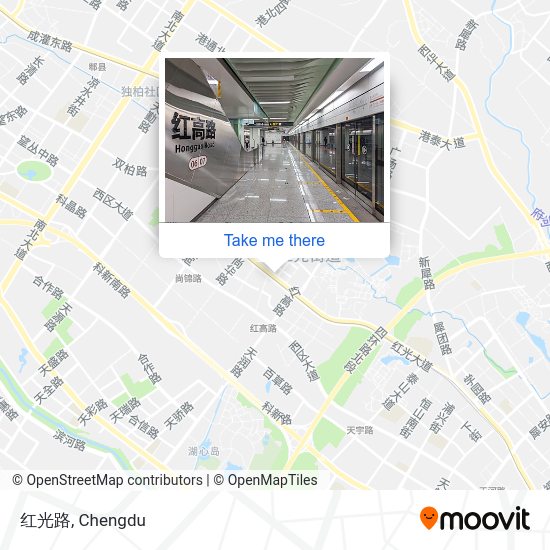 红光路 map