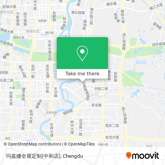 玛嘉娜全屋定制(中和店) map