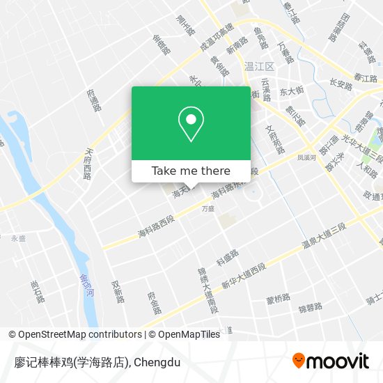 廖记棒棒鸡(学海路店) map